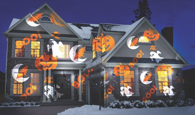 Animated Flowing Gobo Projection Light for Halloween in Australia